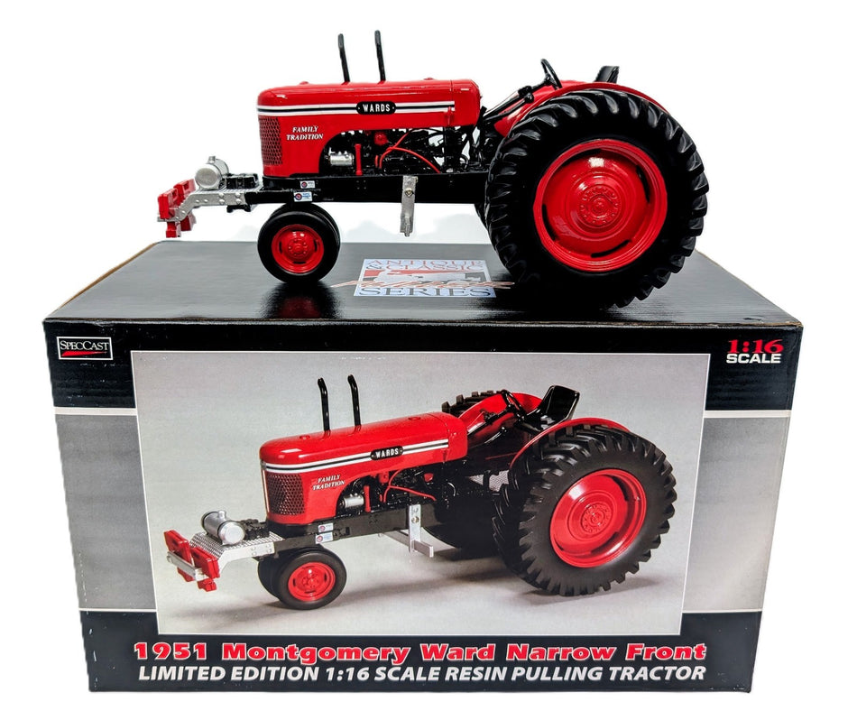 1/16 1951 Montgomery Ward Narrow Front Pulling Tractor