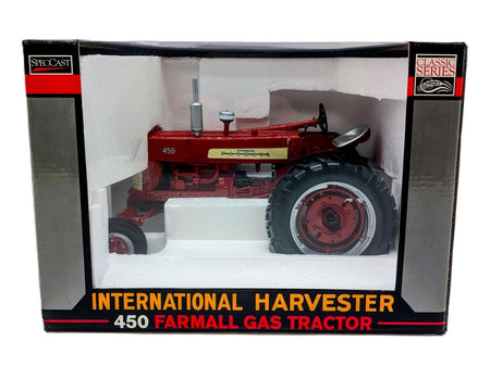 1/16 International Harvester Farmall 450 Gas Tractor With Wide Front 