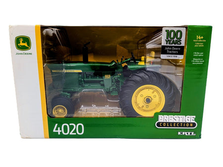 1/16 John Deere 4020 Diesel Tractor W/ Wide Front, Prestige Collection 100 years.