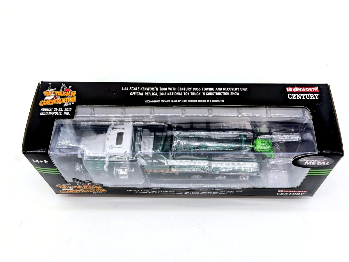 1/64 DCP Kenworth T800 Tow & Recovery Wrecker O' Hare Towing Series 