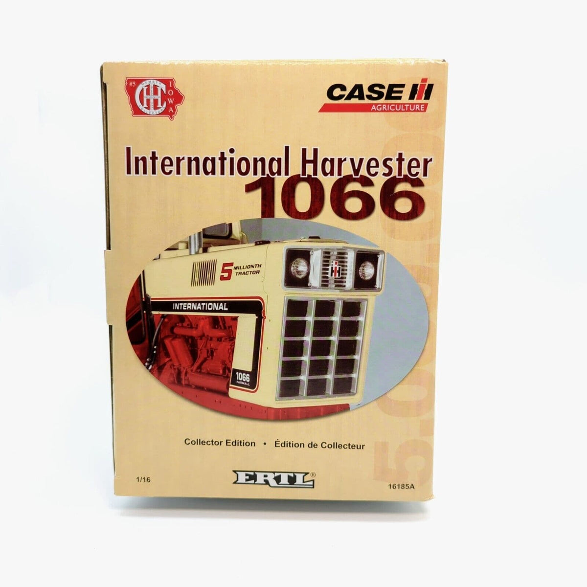 ERTL 1/16 IH International 1066 5 Millionth Edition Red Power Roundup