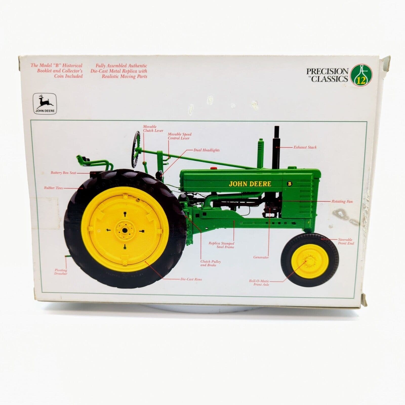 1/16 John Deere Model B Styled Tractor, Precision Series