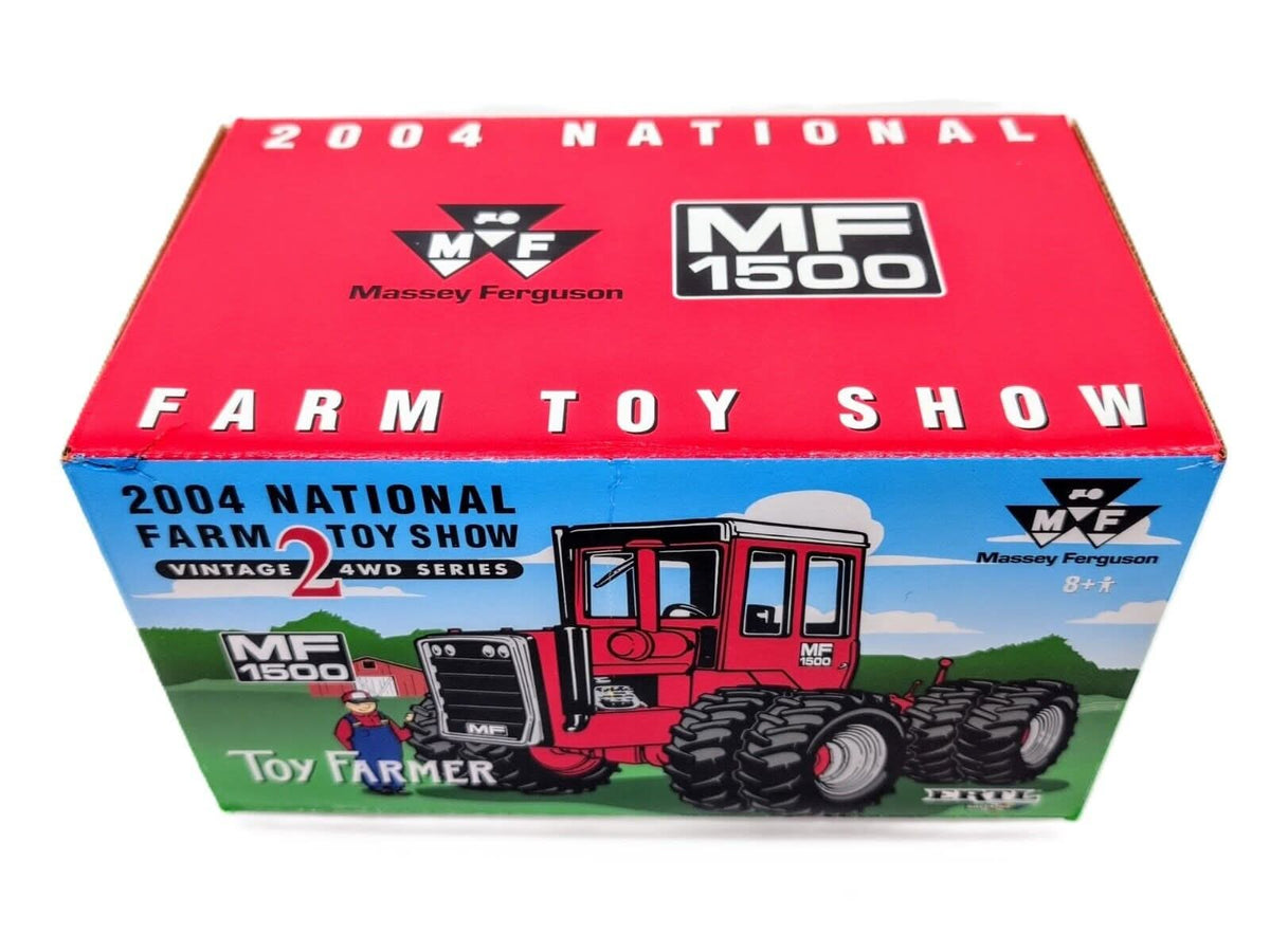 1/32 Massey Ferguson 1500 Vintage 4WD Tractor, 2004 Toy Farmer Show Edition - Farm Toy Tractor