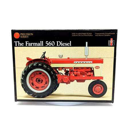 ERTL Precision Series Farmall 560 Diesel Tractor 1/16 Scale OEM Sealed Package.