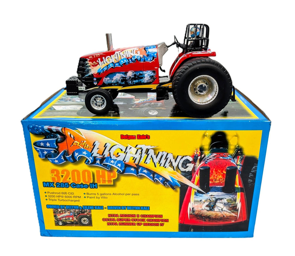 1/16 Case IH Magnum MX285 Ride The Lightning Pulling Tractor.
