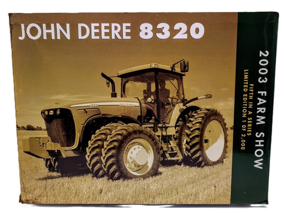 1/16 John Deere 8320 Tractor With Duals On Front & Rear, 2003 Farm Show Edition