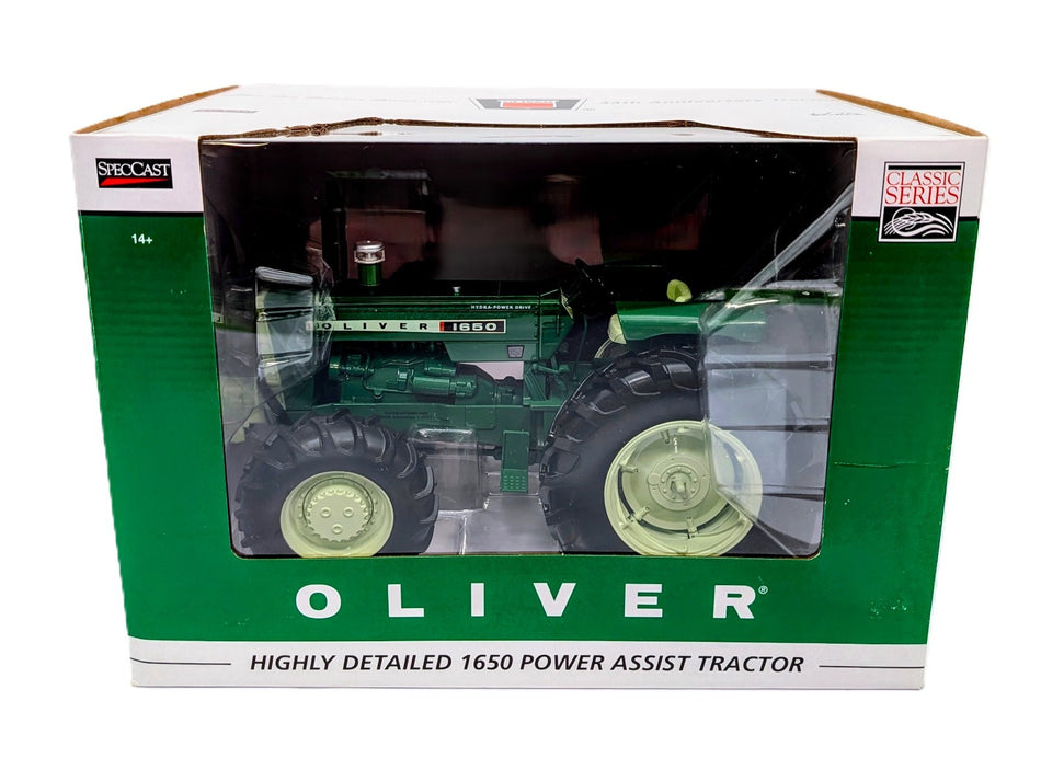 1/16 Oliver 1650 Power Assist Tractor, Toy Tractor Times Edition