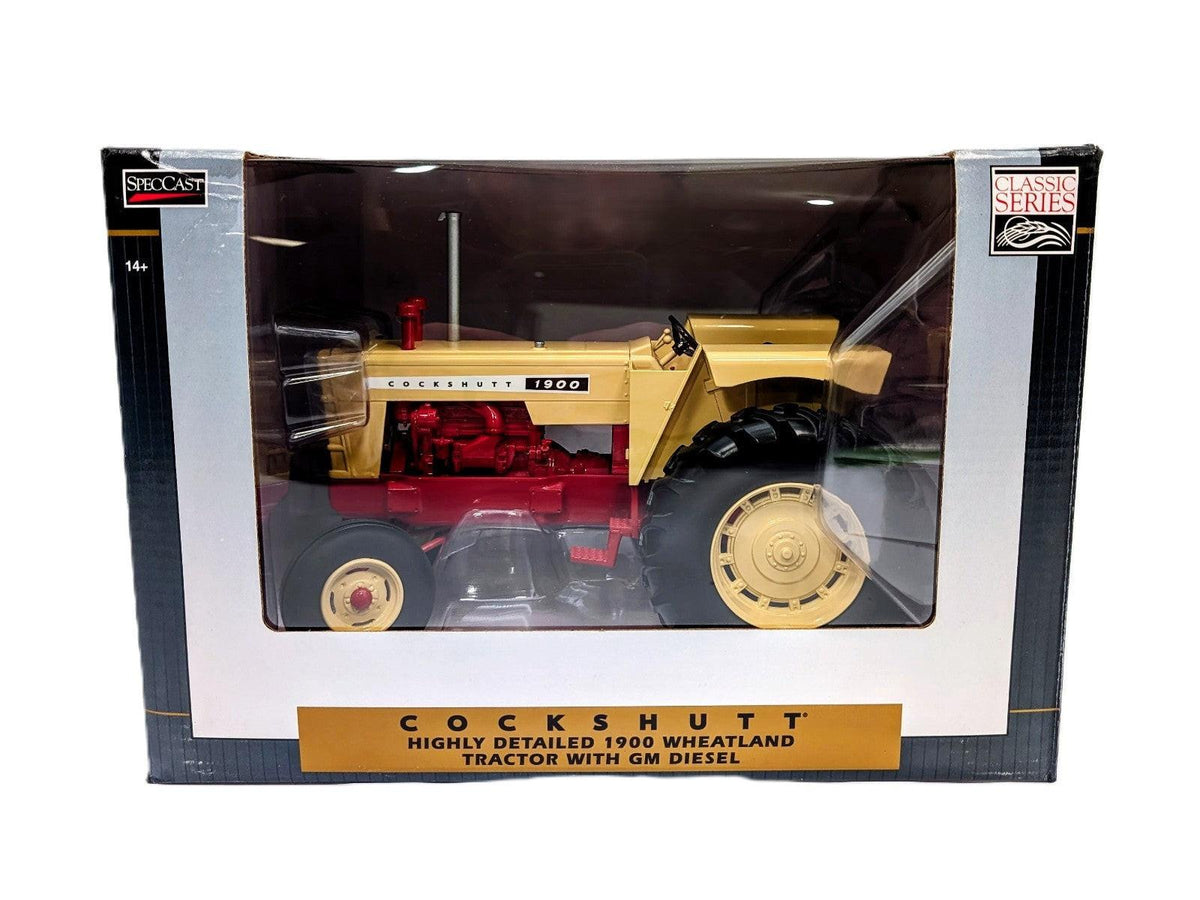 1/16 Cockshutt Highly Detailed 1900 Wheatland Tractor W/ GM Diesel.
