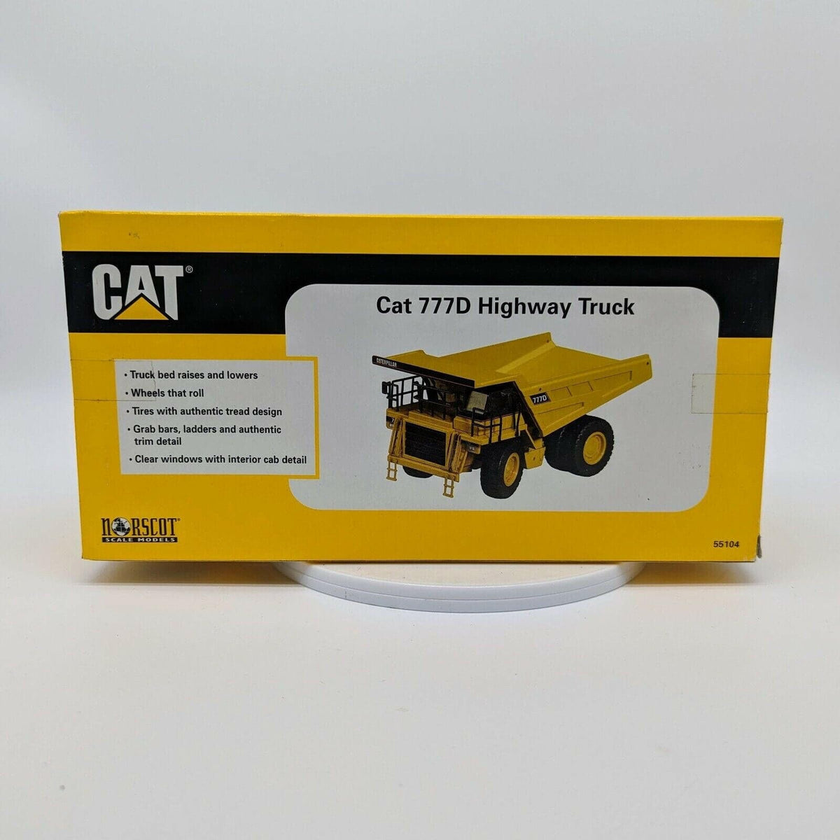 1/50 Norscot CAT 777D off Highway Truck #55104.