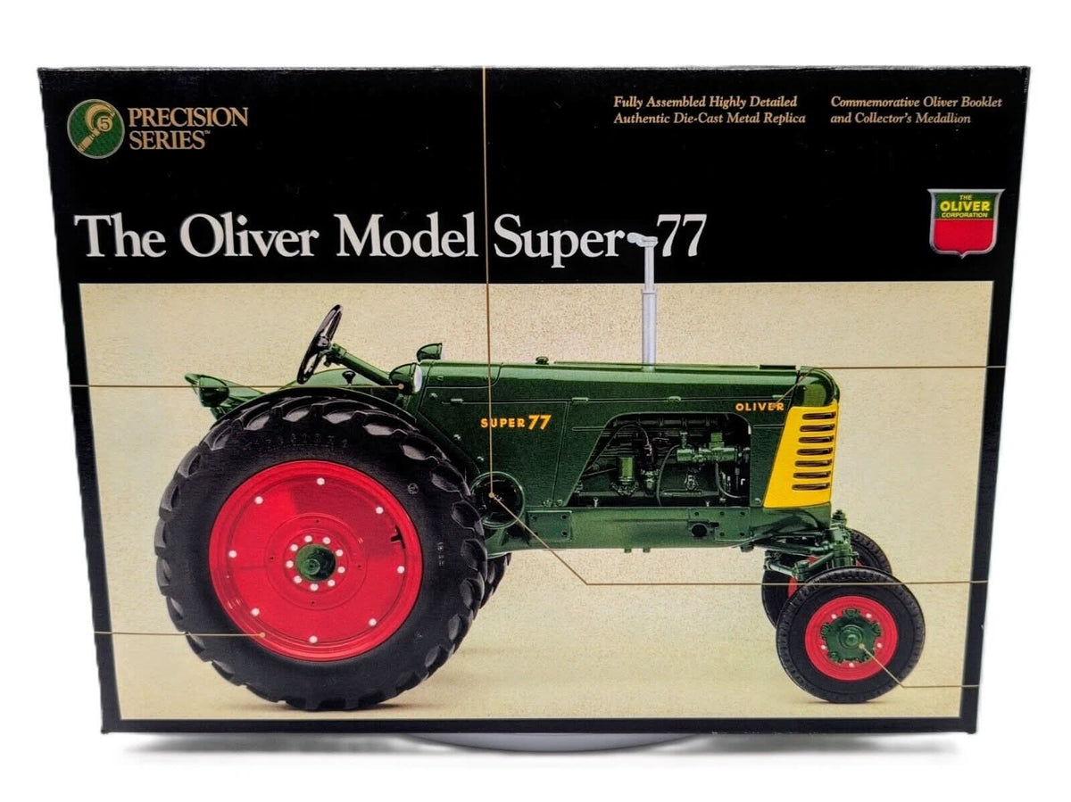 1/16 Oliver Super 77 Tractor With Wide Front, Precision Series #5 OEM Sealed - Farm Toy