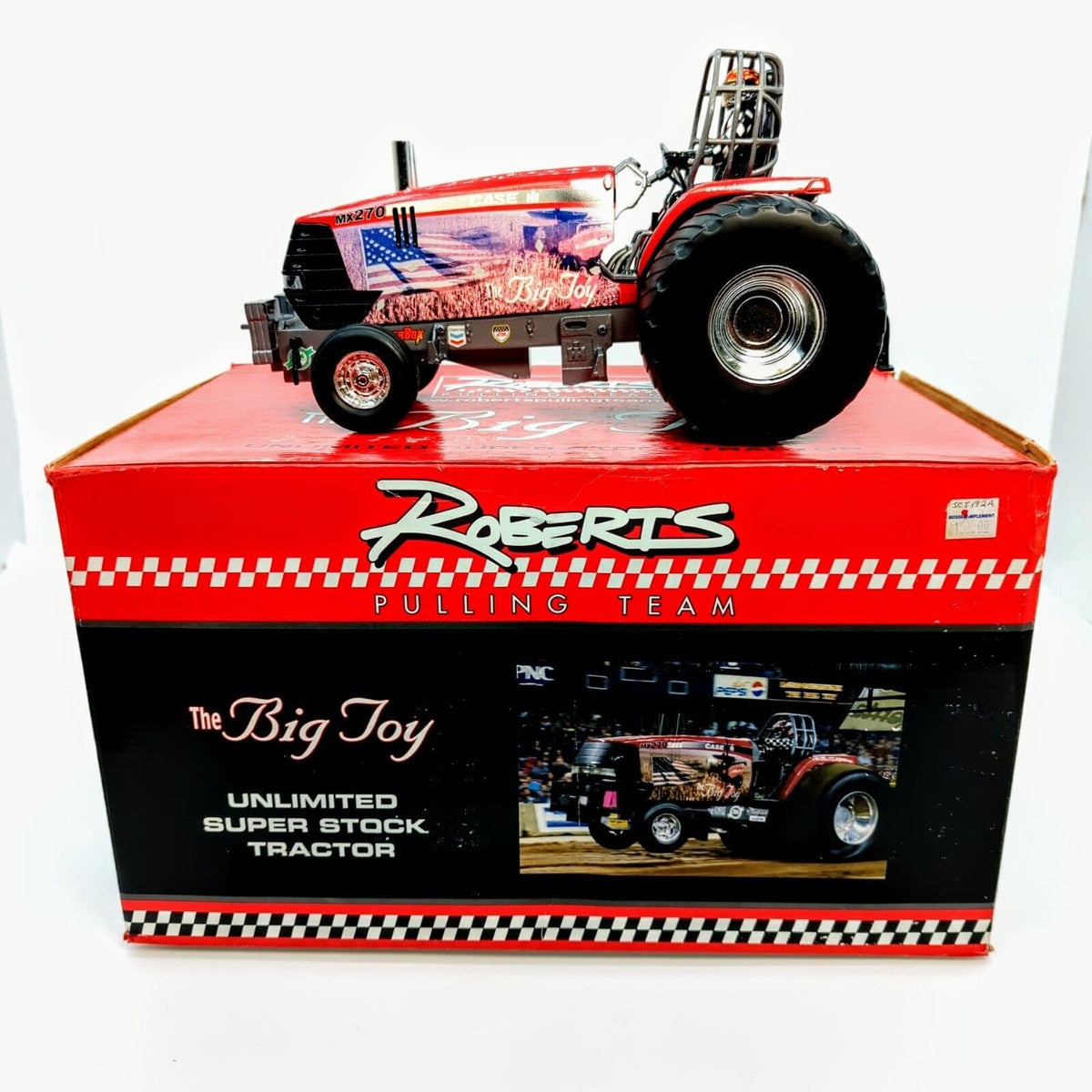 1/16 MX270 Case IH Big Toy Pulling Tractor, Roberts Pulling Team