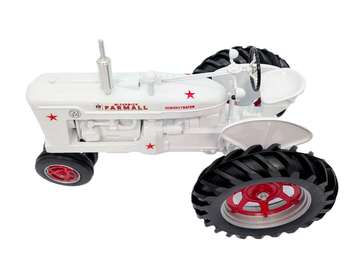 1/8 Farmall M White Demonstrator Collector Tractor Custom Paint Job.