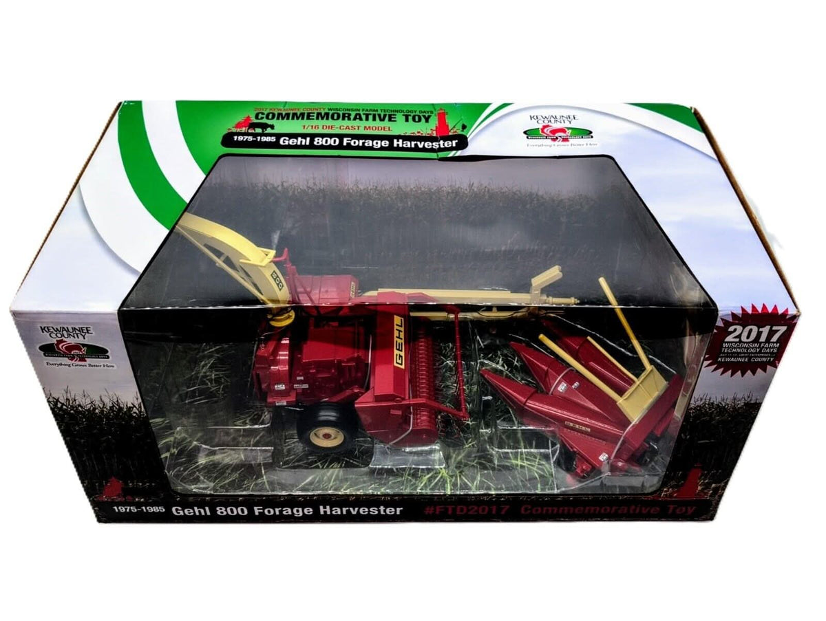 1/16 Gehl Pull Type Forage Harvester, 2017 Wisconsin Farm Tech. Days - Farm Toy Tractor