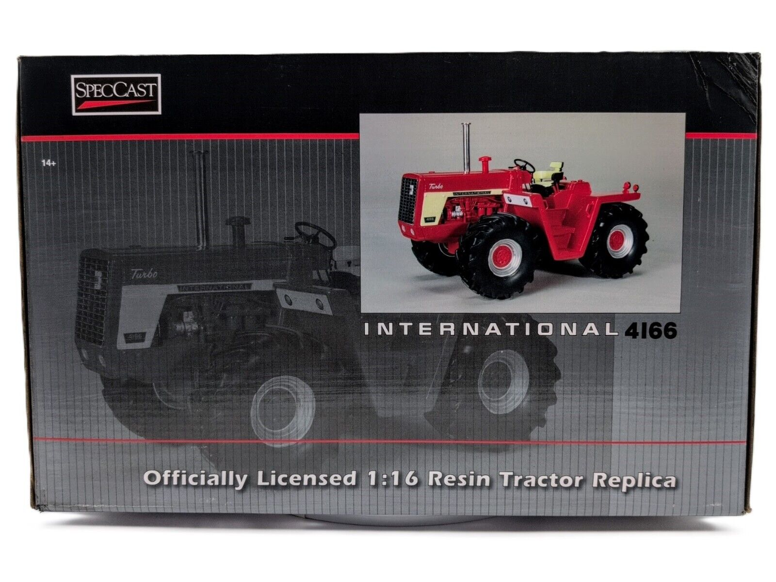 1/16 International Harvester 4166 4x4 Tractor - Resin Tractor Model SpecCast - Farm Toy Tractor