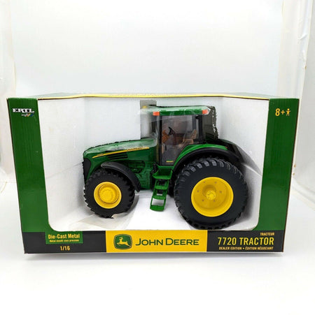 2006 ERTL, John Deere 7720 Tractor w/Duals, Dealer Ed. 1/16 #15837 NIB.