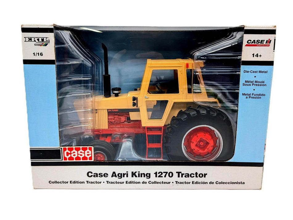 1/16 Case 1270 Power Tan Tractor with Cab, Collector Edition