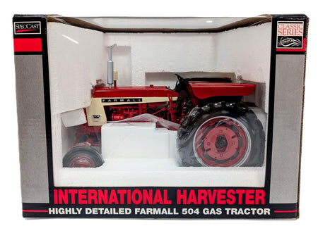 1/16 Farmall 504 Highly Detailed Gas Tractor With Wide Front by SpecCast.