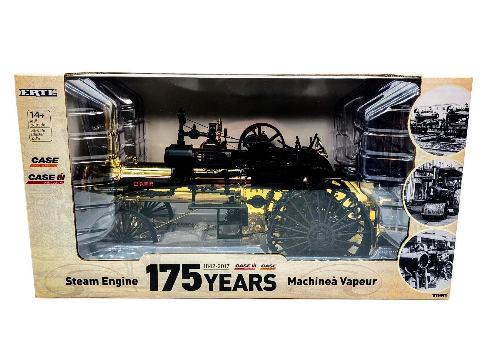 1/16 Case Steam Engine, 175th Anniversary, Gold Chaser 
