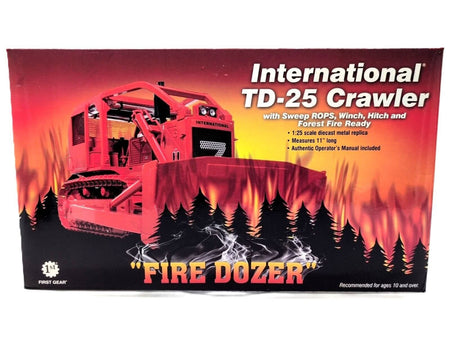 1/25 International TD-25 Fire Dozer Crawler #7 
