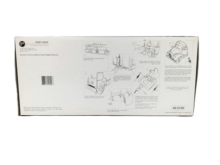 1/25 1960 Mack B-61  Tractor & Folding Gooseneck Trailer  Forestry Division.