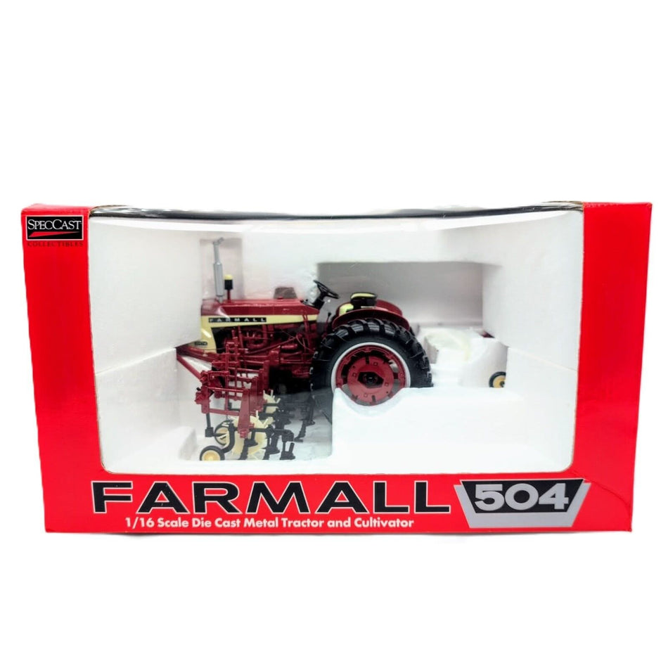 1/16 Farmall 504 Tractor & 468 Cultivator 2007 Summer Farm Toy Show Edition