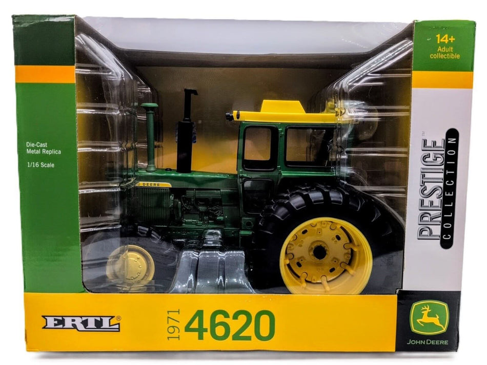 1/16 John Deere 4620 Tractor with Cab and Front Wheel Assist Prestige Collection