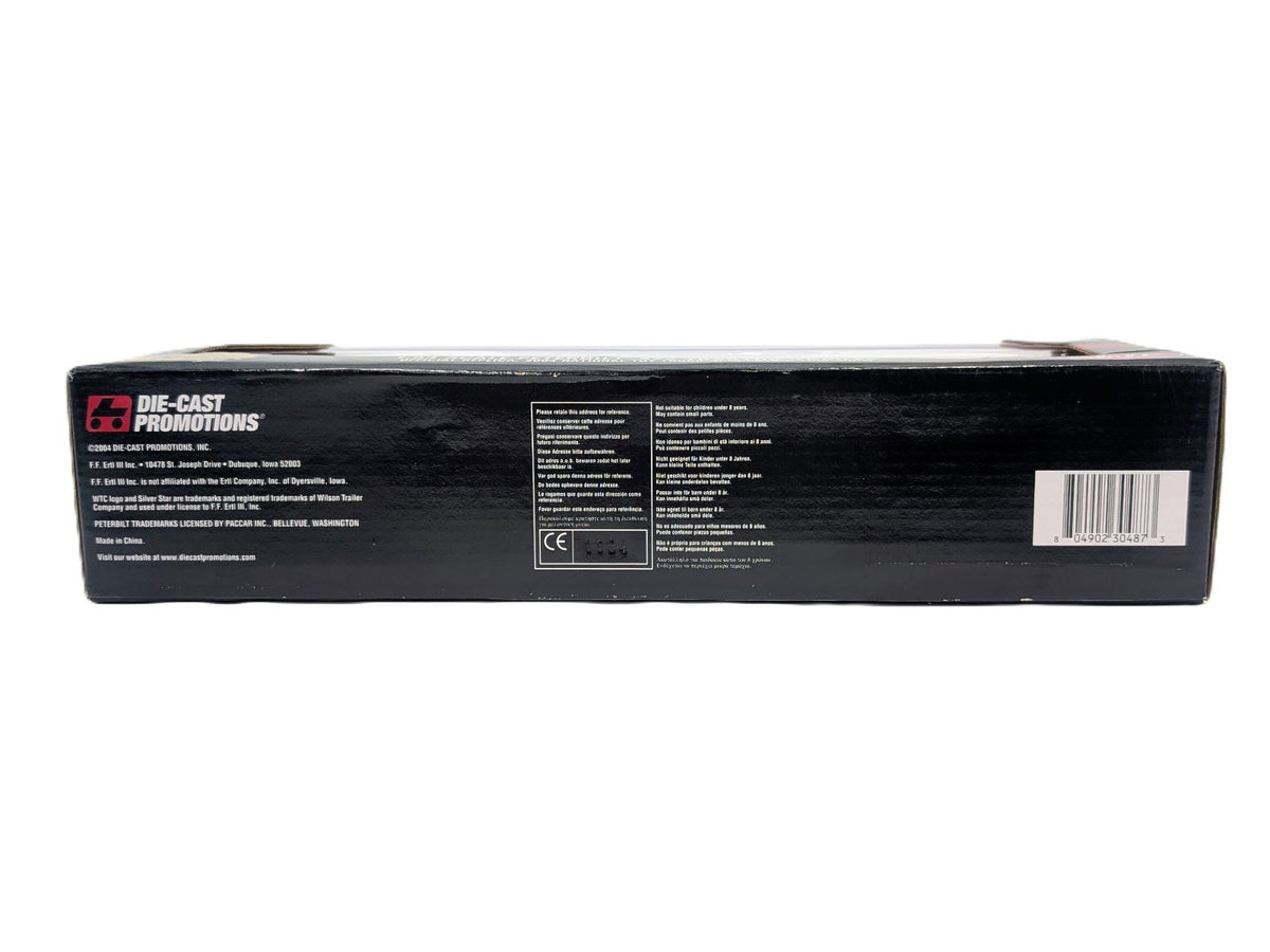 1/64 DCP Peterbilt 379 Truck w/ Livestock Trailer.