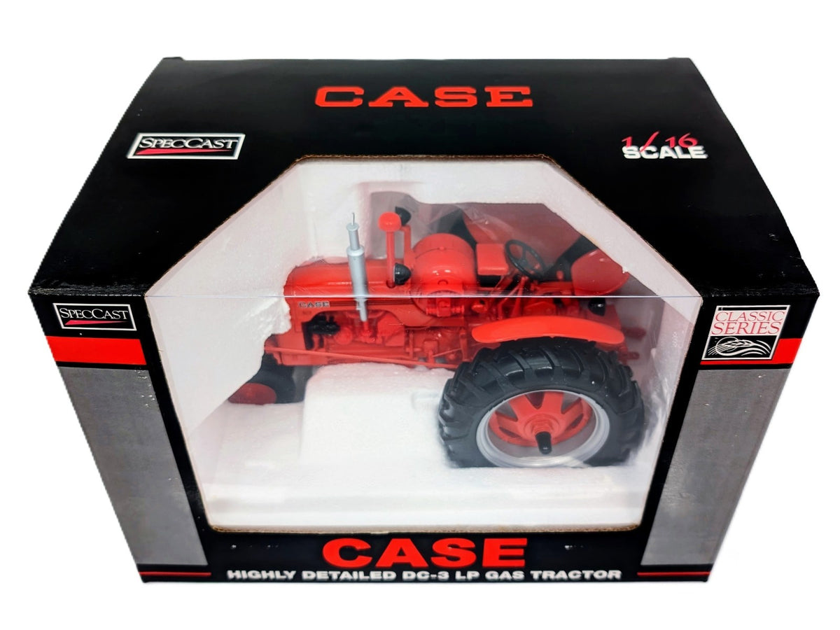 1/16 Case DC-3 LP Gas Narrow Front Tractor.