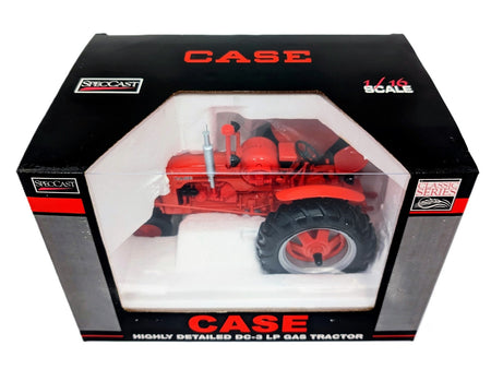 1/16 Case DC-3 LP Gas Narrow Front Tractor.