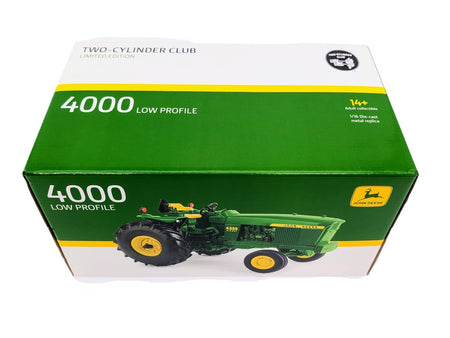 1/16 John Deere 4000 Low Profile Diesel Tractor Without Weights & 3 Point Hitch.