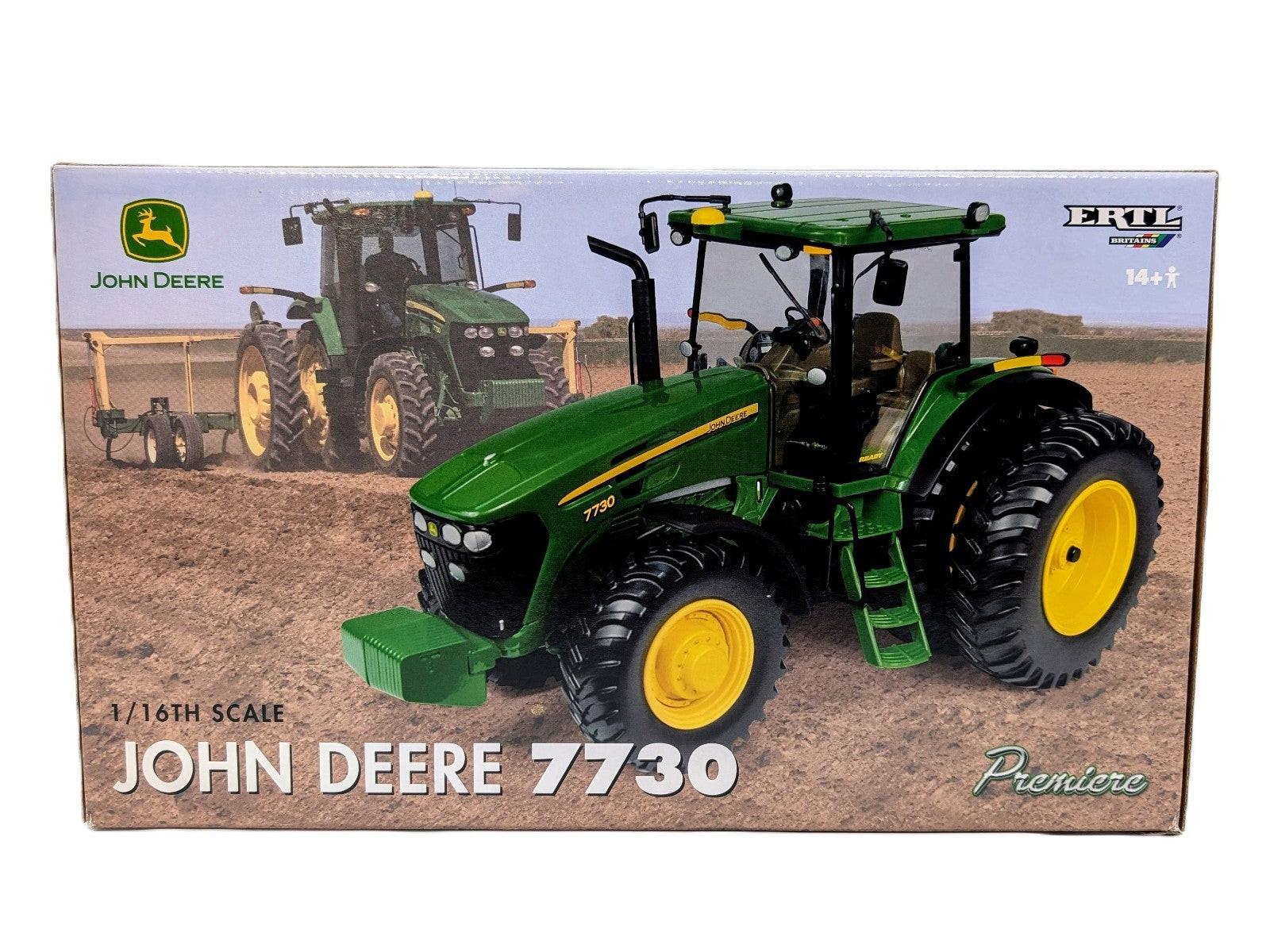 1/16 John Deere 7730 Tractor W/ Front Wheel Assist, 2007 Farm Show MUDDY VERSION.