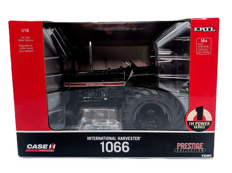 1/16 IH 1066 Black w/ Rear Duals Prestige Collection IH Power Series #1.