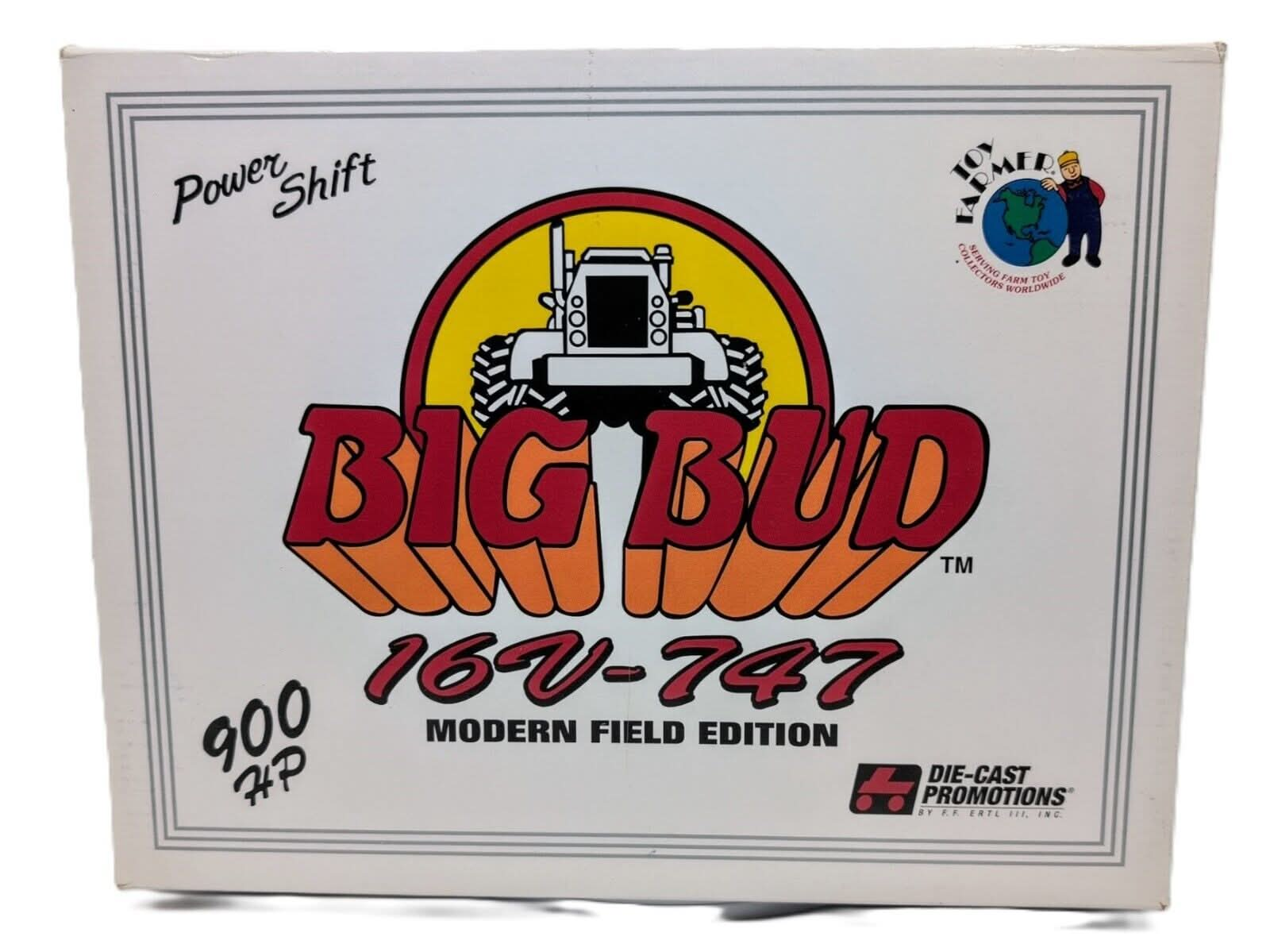 1/32 Big Bud 16V-747 900HP 4wd Tractor W/ Duals, Modern Field Version - Farm Toy Tractor