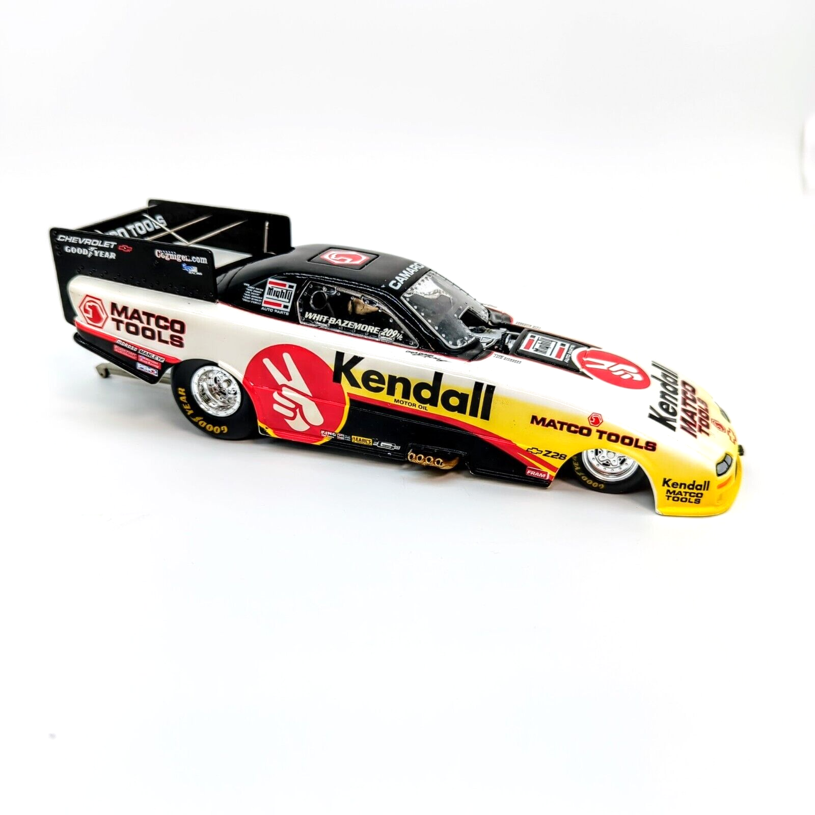 Matco Tools: Kendall Whit Bazemore - Racing Champions 2000 Camaro Funny Car 1/24.