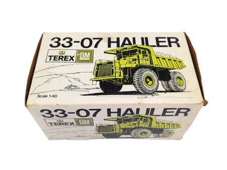 1/40 Terex 33-07 Dirt Rock Hauler Dump Truck NZG.