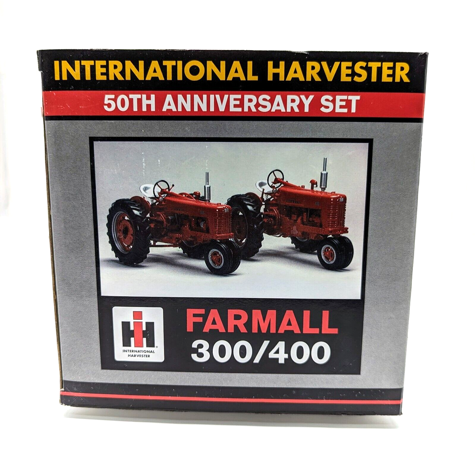 Gold IH International Harvester Farmall 300 & 400 50th Ann. Set 1/16 SpecCast.