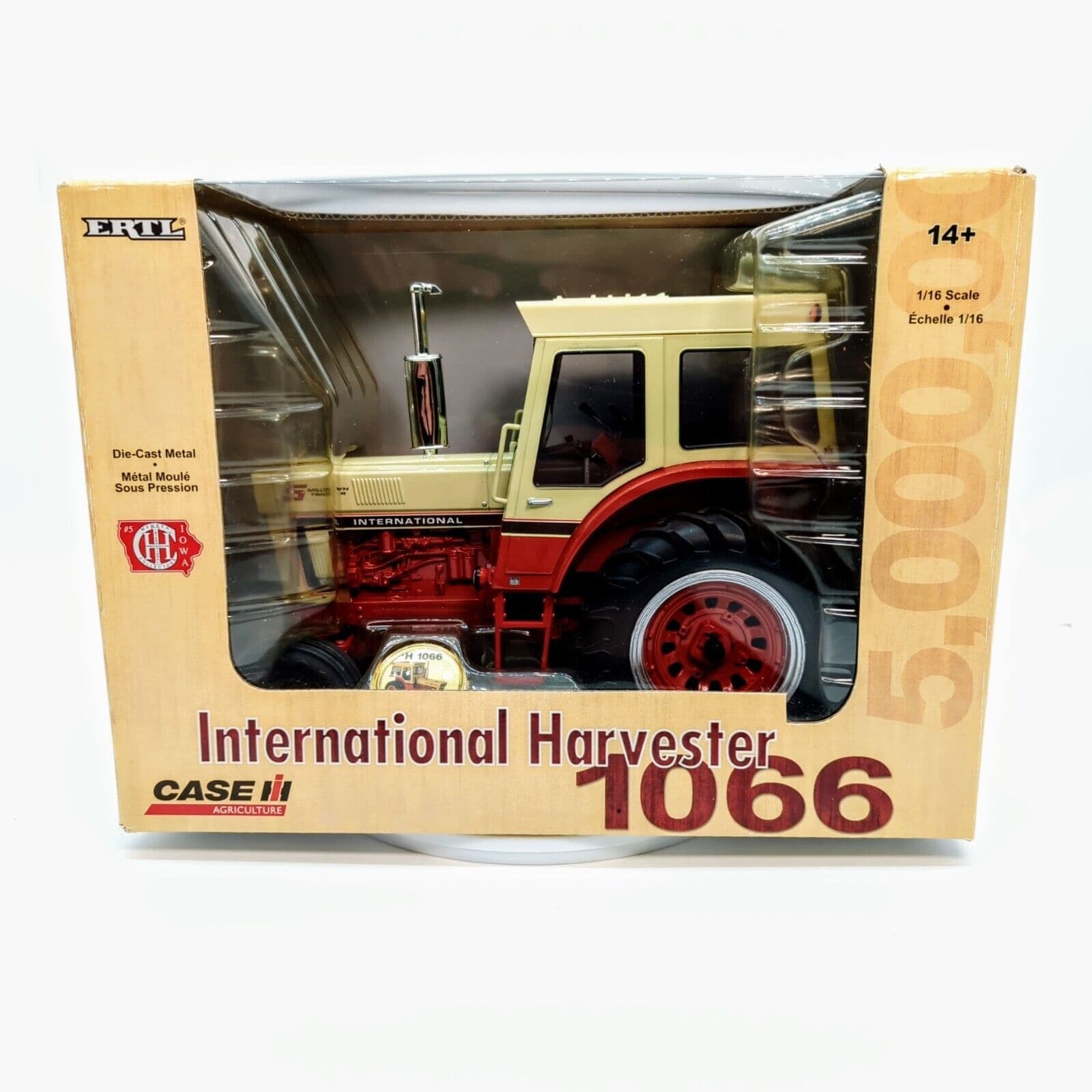 ERTL 1/16 IH International 1066 5 Millionth Edition Red Power Roundup