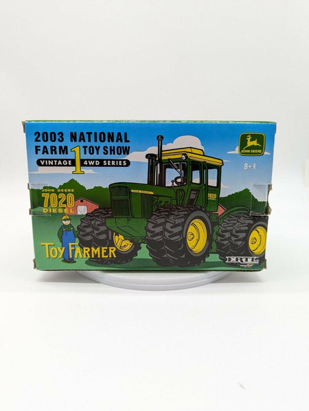 John Deere 7020 Diesel Tractor 2003 National Farm Toy Show By Ertl 1/32.