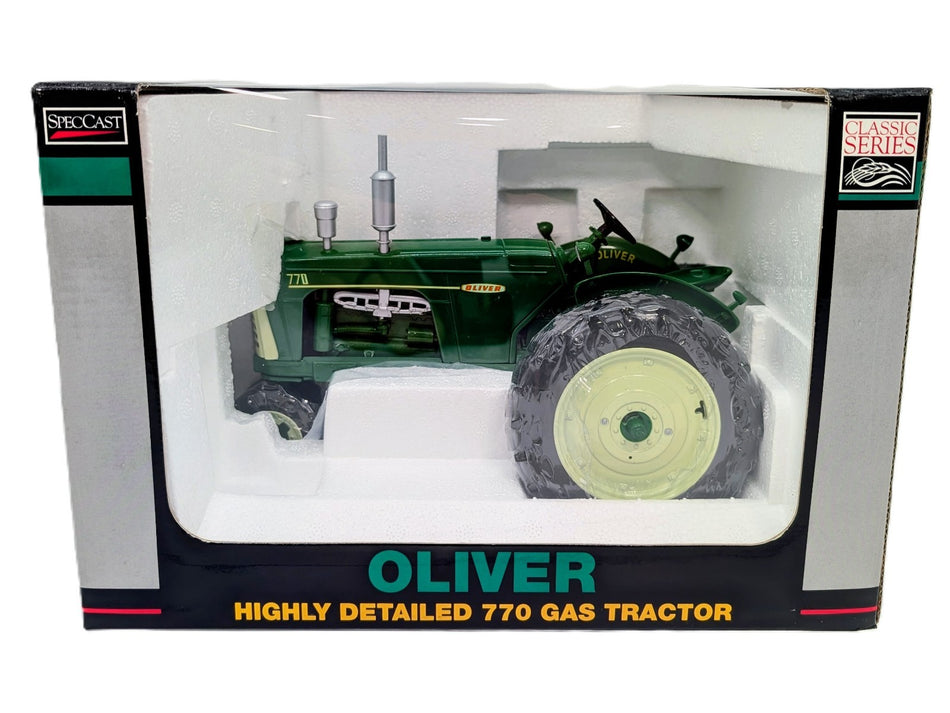 1/16 Oliver 770 Gas Narrow Front Tractor by SpecCast.