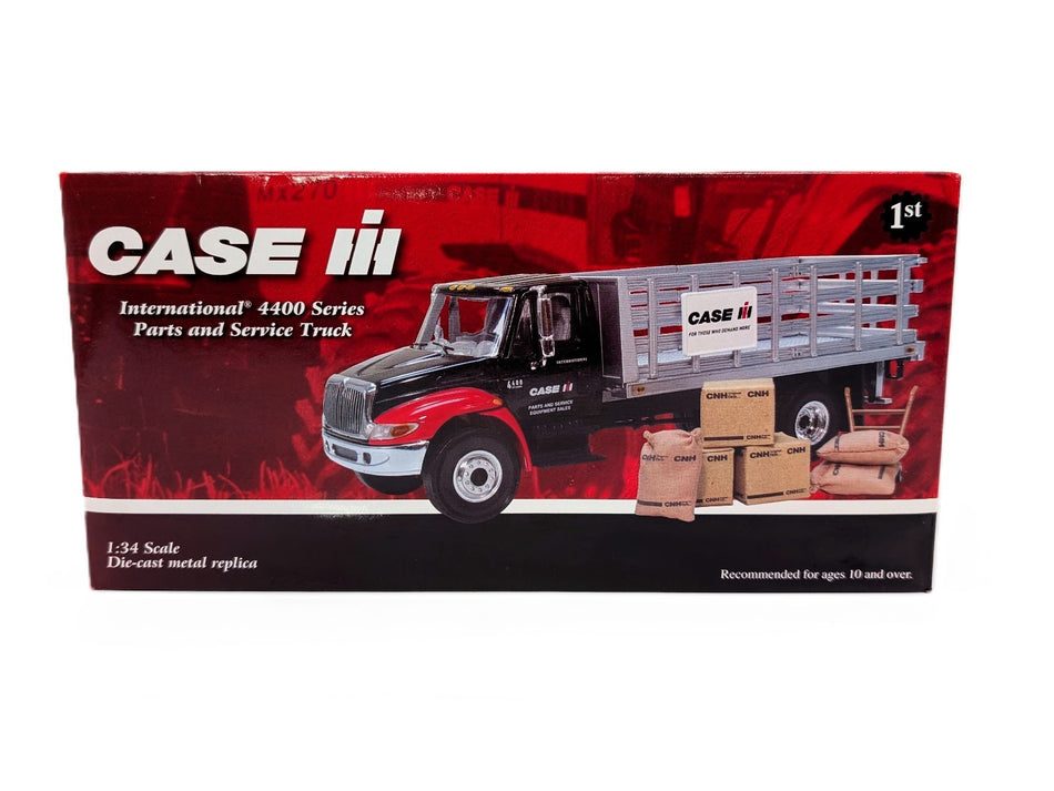 1/34 Case IH 4400 Series Parts & Service Truck Stake Body by First Gear.