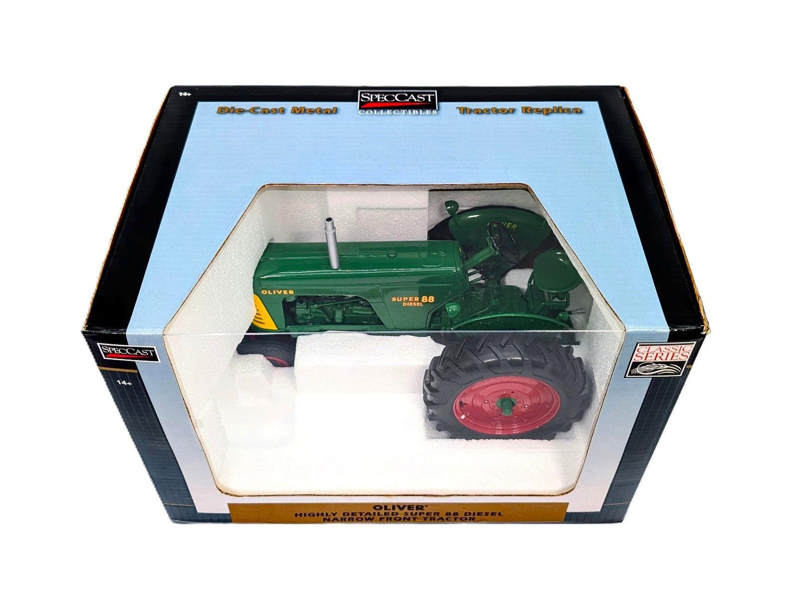 1/16 High Detail Oliver Super 88 Diesel Narrow Tractor Spec Cast SCT360.