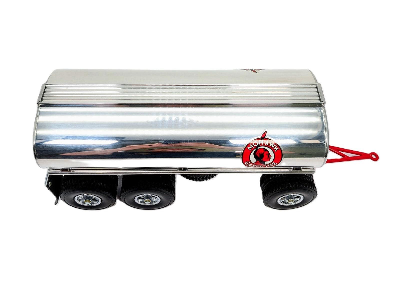 Fred Thompson Smith Miller Mohawk Gasoline Tanker Truck w/ Pup Trailer.