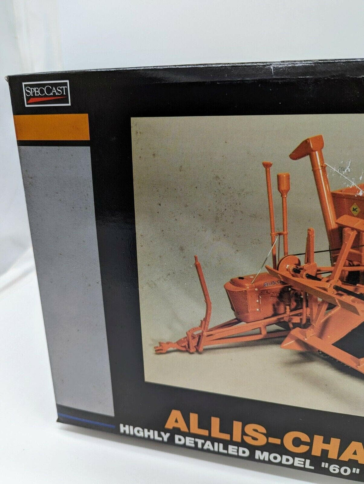 1/16 Allis Chalmers Model 60 All Crop Pull Type Combine With PTO Shaft.