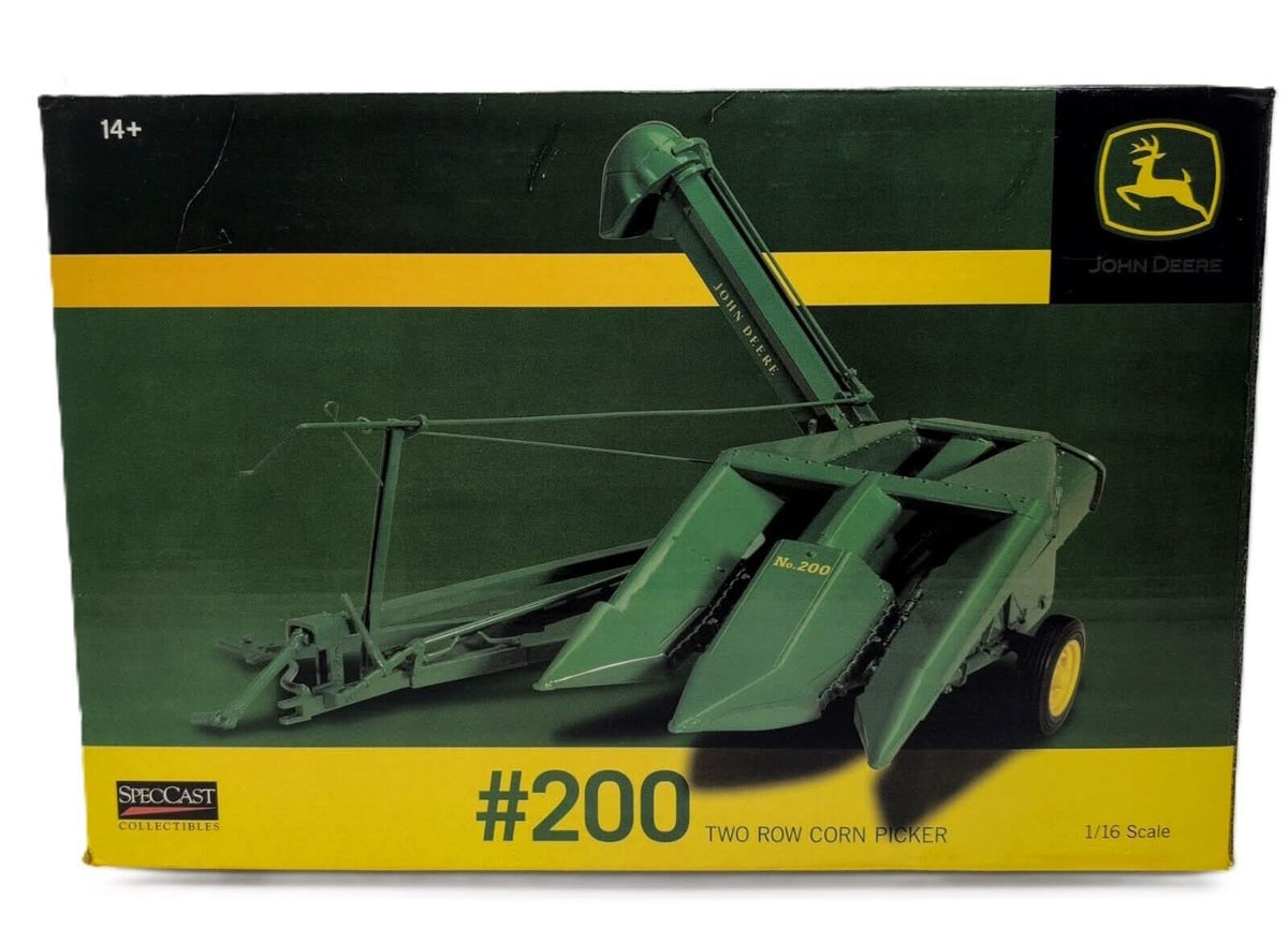 1/16 John Deere #200 2 Row Pull Type Corn Picker 