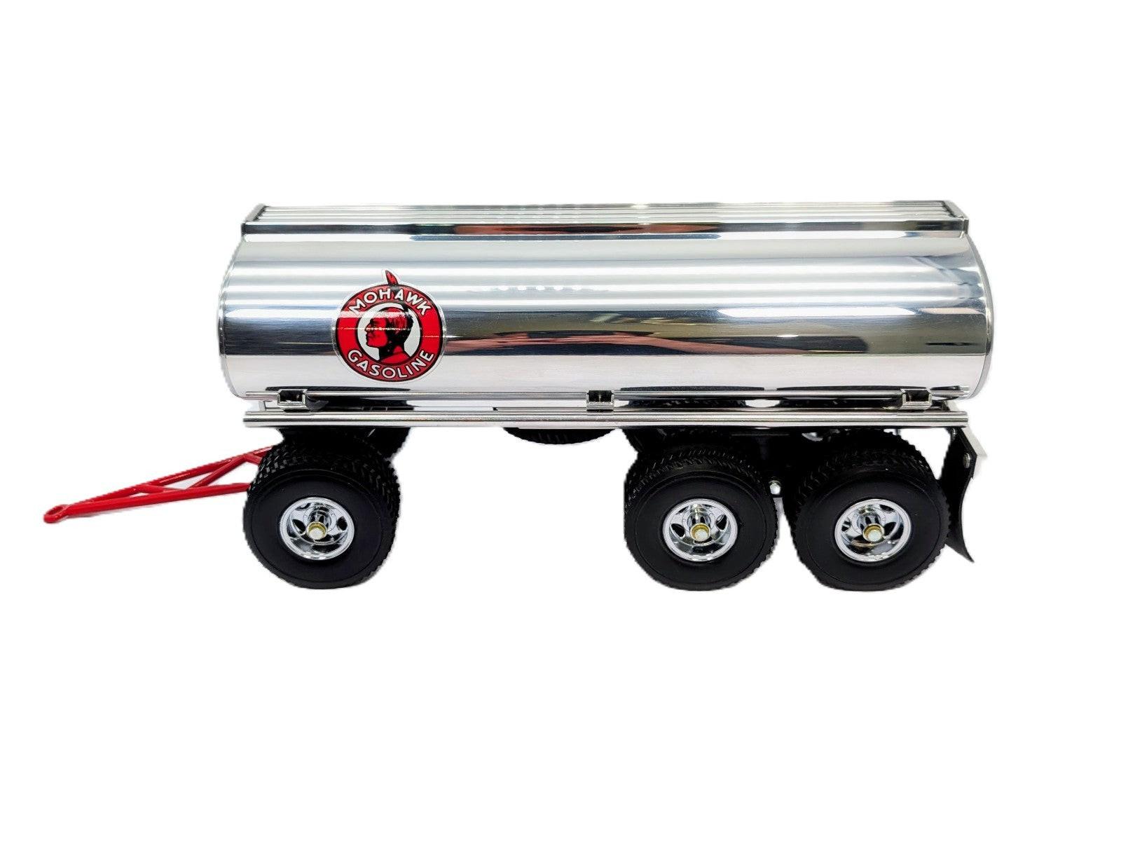 Fred Thompson Smith Miller Mohawk Gasoline Tanker Truck w/ Pup Trailer.