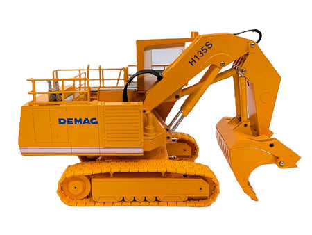 1/50 Demag H135S Mining Front Shovel - Yellow - Conrad Diecast Model #2772.