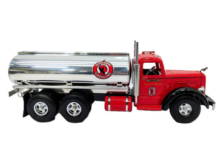 Fred Thompson Smith Miller Mohawk Gasoline Tanker Truck w/ Pup Trailer.