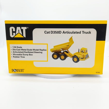 Ertl 2431 1/50 Caterpillar D350D Articulated Dump Truck.