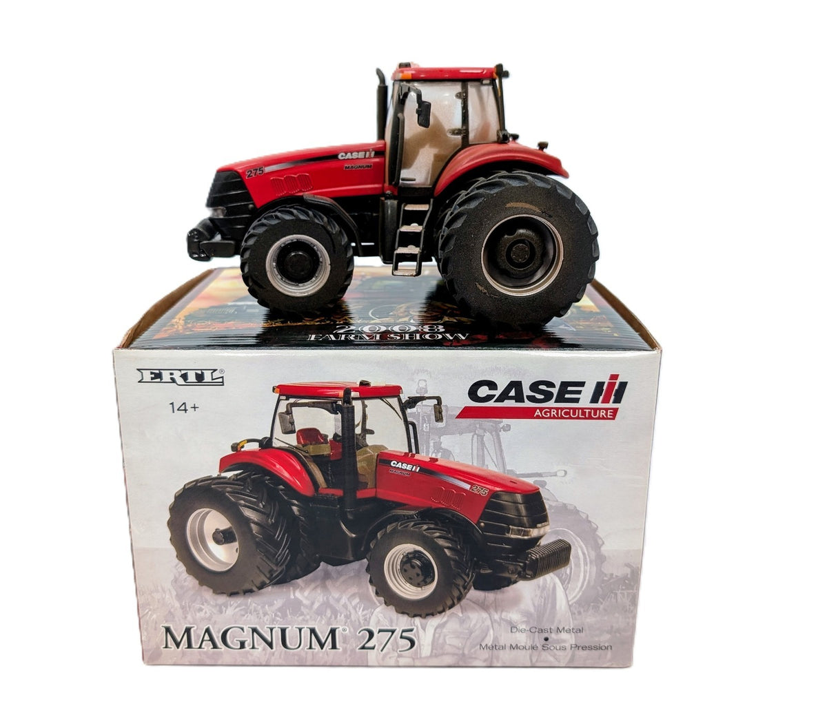 1/32 Case IH Magnum 275 Dusty Chase 2008 Farm Show Edition.