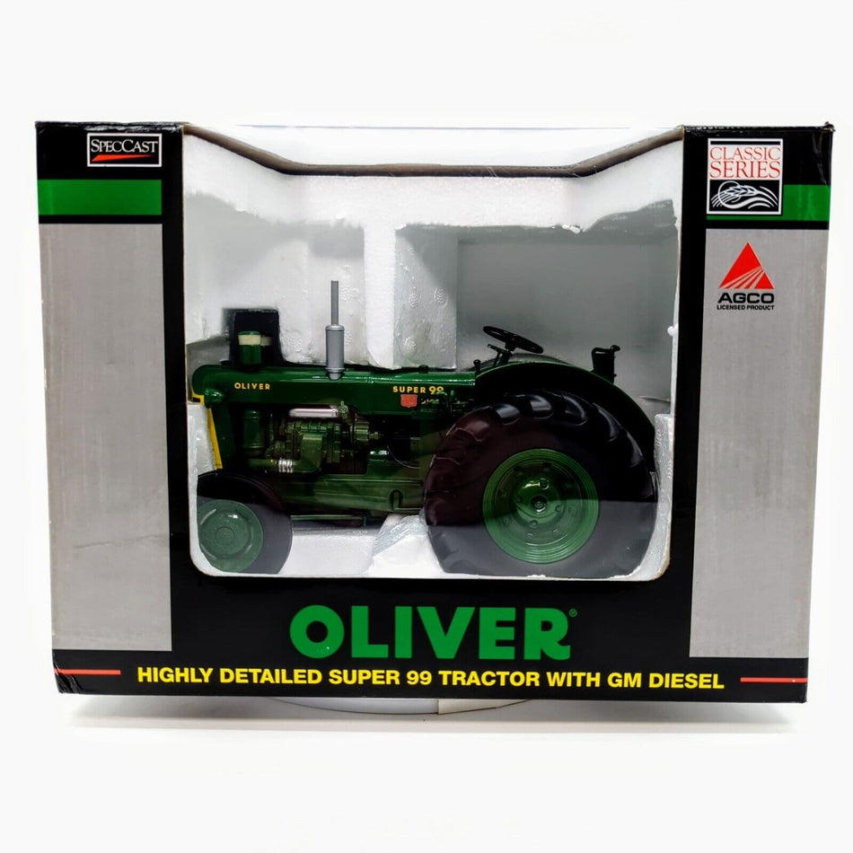 1/16 Oliver Super 99 With GM Diesel By SpecCast Green Wheels